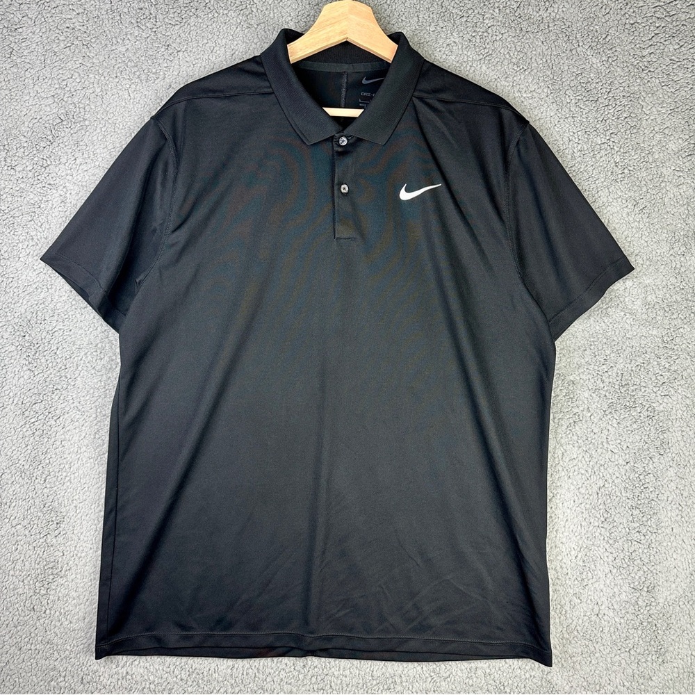 Nike Dri-Fit Victory+ Men's Polo Shirt Black Large